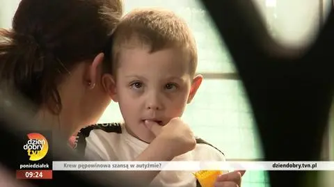 Krew pępowinowa szansą w autyzmie? Allankowi dała szansę na lepsze życie