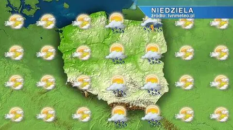 Pogoda w niedzielę, 3 maja 2020 r.