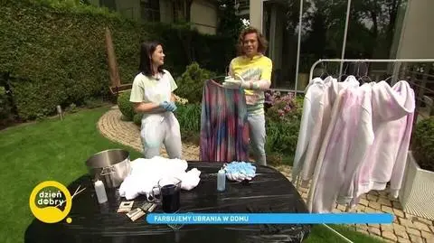 Metoda tie dye – jak pofarbować ubrania w domu?