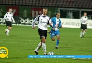 Marcin Rosłoń - piłkarz Legii został dziennikarzem i farmerem