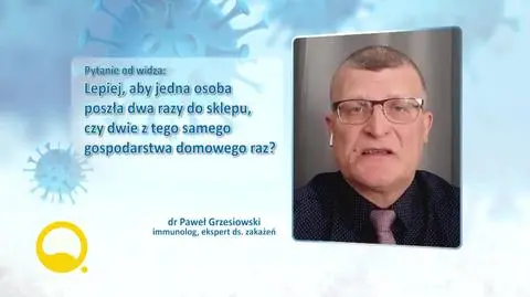 Koronawirus: na zakupy dwa razy samemu czy raz, ale z pomocnikiem?