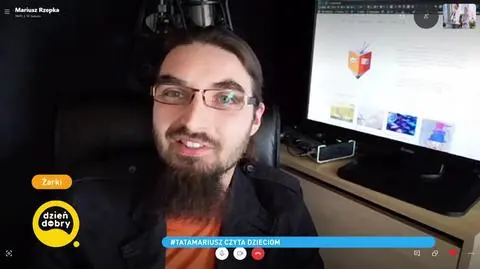 #TataMariusz czyta dzieciom. Jego audiobooki umilają czas także rodzicom