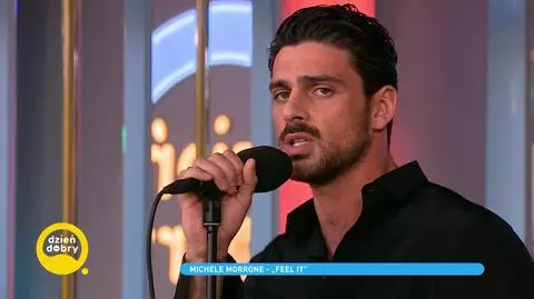 Michele Morrone - aktor znany z filmu "365 dni" zaprezentował swój singiel "Feel It"