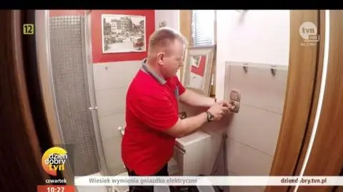 Wiesiek kontra gniazdko elektryczne 