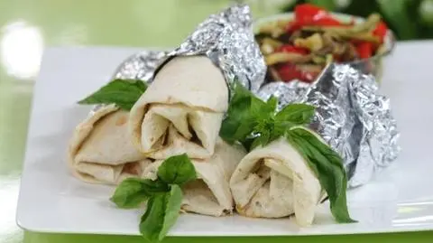 Tortilla z grillowanymi warzywami