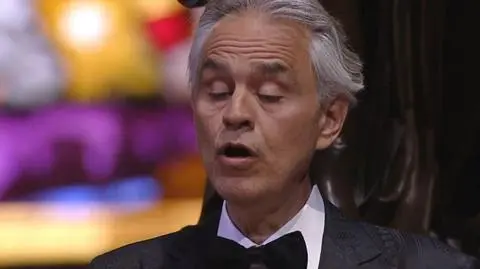 Andrea Bocelli - przejmujący koncert wielkanocny z pustej katedry w Mediolanie