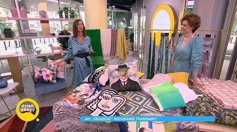 Tkaniny – sposób na przytulne i kolorowe wnętrza