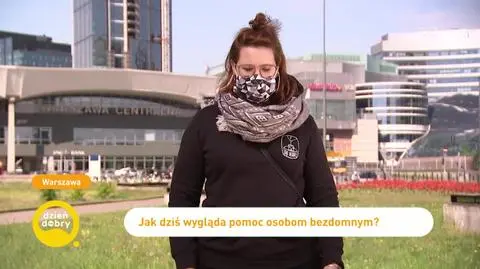 Katarzyna Nicewicz - aktywistka pomaga bezdomnym nawet w czasie pandemii