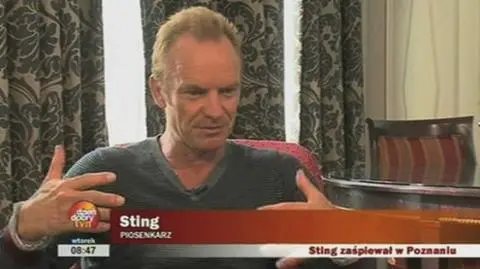Sting zaśpiewał w Poznaiu
