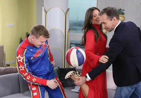 Paweł Kidoń - drugi Polak w Harlem Globetrotters. Pierwszym był papież Jan Paweł II