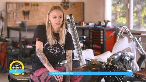 Agata Roman - młoda projektantka motocykli. "Nie wyobrażam sobie siebie w innym miejscu"