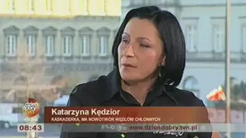 Zielone drzwi: kaskaderka