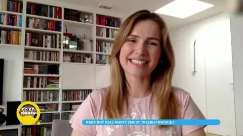 Marta Żmuda-Trzebiatowska i jej internetowy serial - o czym jest #ZostańWdomu?