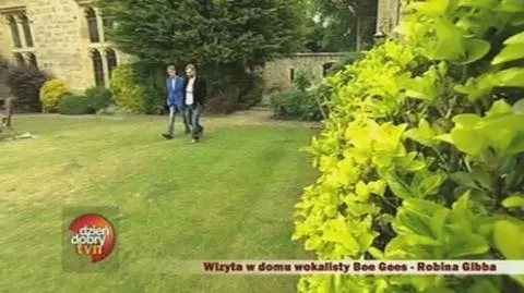Wizyta w domu Robina Gibba