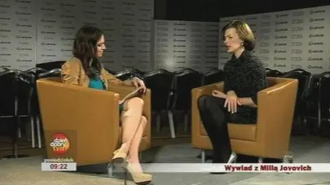 Milla Jovovich w Polsce