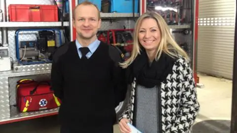 Strażak uratował dziecko przez telefon