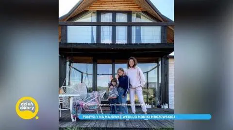Monika Mrozowska opowiada o jej życiu w domku na wsi