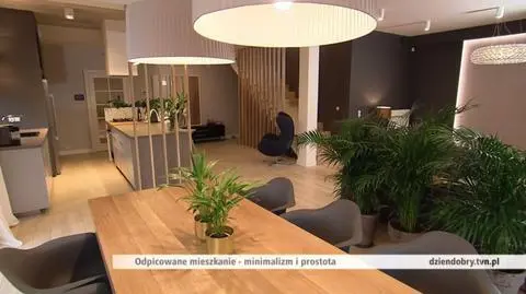 Ciepłe, przytulne wnętrze - elegancka prostota