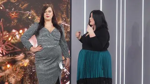 Stylizacja świąteczna plus size. Ma być na bogato