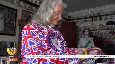 Margaret Tyler. Jedna z najbardziej zagorzałych fanek brytyjskiej rodziny królewskiej