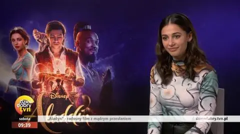 Anna Wendzikowska w wywiadzie z aktorami "Aladyna". Czy Dżasmina to feministka?