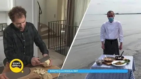 Risotto z selera - przepis Mikołaja Reya