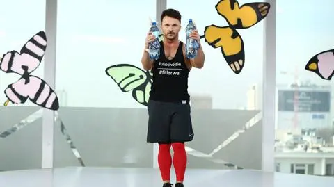 Ewelina po ciąży przytyła do... 98 kg! Teraz ćwiczy z Qczajem!