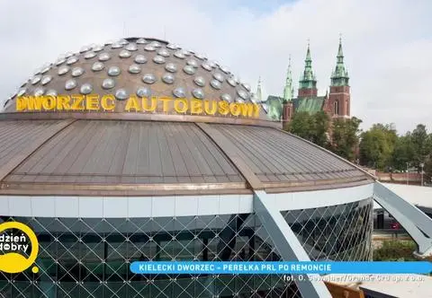 Dworzec autobusowy w Kielcach po remoncie. Obiekt został nominowany do prestiżowej nagrody architektonicznej