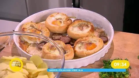 Jaja w kuchni Andrzeja Polana