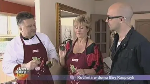 Ewa Kasprzyk eksperymentuje w kuchni