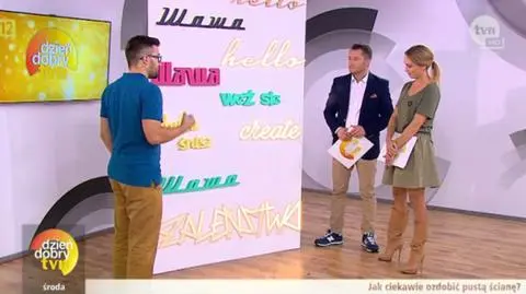 Jak odnowić ścianę? Sklejkami i ledonami