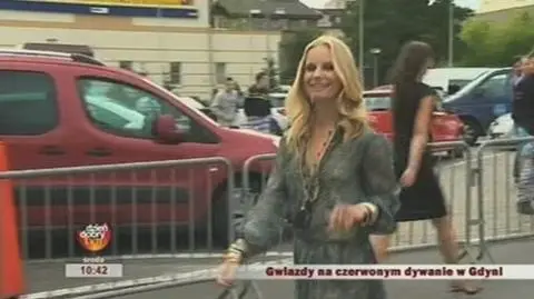 Gwiazdy na czerwonym dywanie w Gdyni