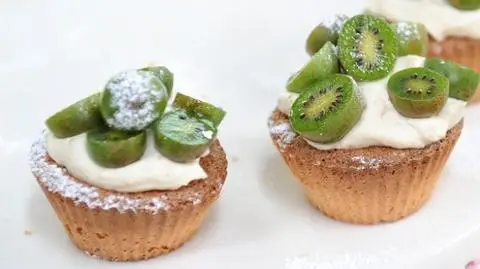 W owocowej kuchni: ciasteczka kokosowe z kiwi