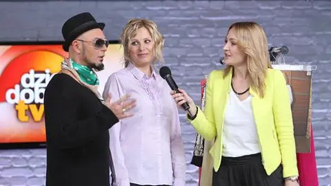 Tomasz Jacyków zmienia styl fanki Mody Polskiej 