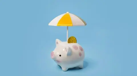 skarbonka z parasolką