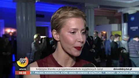 Kasia Warnke o świętach z Piotrem Stramowskim