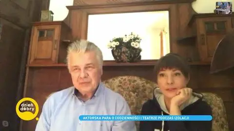 Justyna Sieńczyłło i Emilian Kamiński o niecodziennych czasach. „Tęsknimy za Teatrem Kamienica, bo to nasz drugi dom”