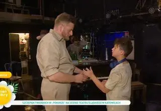 Szczepan Twardoch zadebiutował jako aktor w teatrze. Wystąpił na scenie z synem