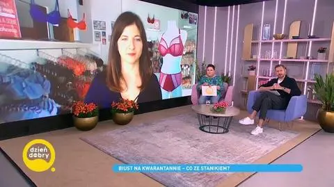 Bez biustonosza na kwarantannie. Czy to na pewno dobry pomysł?