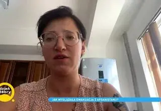 Jagoda Grondecka o ewakuacji z Afganistanu