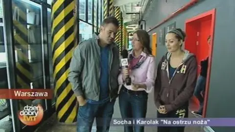 Na ostrzu noża