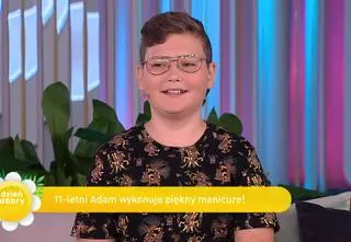 Adam Naglik, czyli 11-letni manikiurzysta o sztuce malowania paznokci