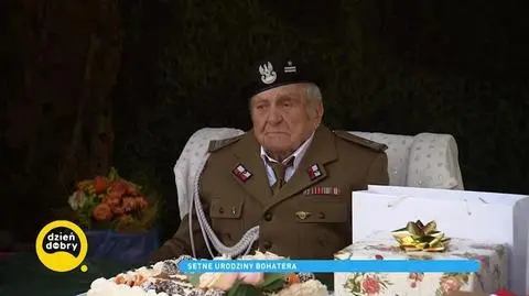 Setne urodziny powstańca. Dzięki akcji Filipa Chajzera major Henryk Filipski otrzymał ponad tysiąc listów z życzeniami