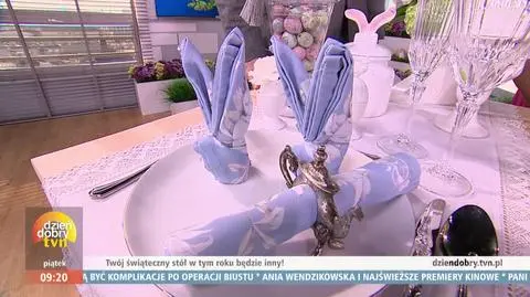 Sposoby składania serwetek na różne okazje