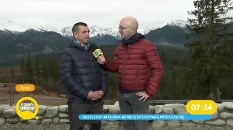 Rysy. Uratował kobietę spod lawiny