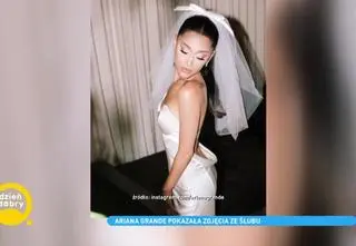 Ariana Grande pokazała zdjęcia ze ślubu. Wybrała bardzo skromną suknię