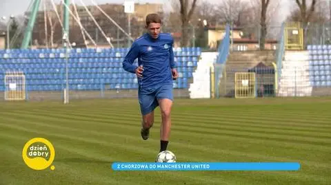 Mateusz Lipp - młody polski piłkarz dostrzeżony przez legendary Manchester United