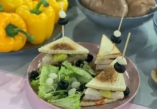 Egg sandwich z przepisu Mateusza Zielonki
