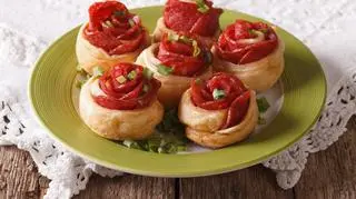 pizza róża