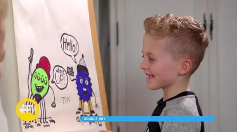 Jak rozwijać zdolności dziecka? Poznaj Doodle Boya – utalentowanego 10-latka, którego rysunki podbiły Internet